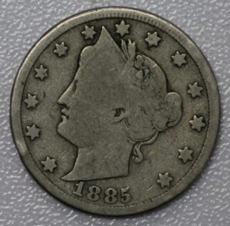 1885 Liberty V Nickel Good