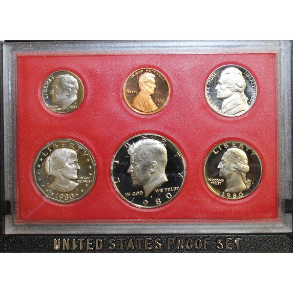1980-S Proof Set Clad