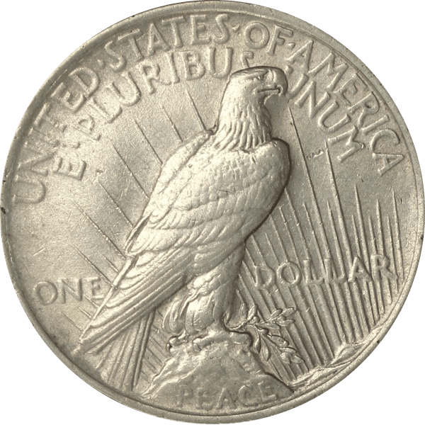 (1) SALE Peace Dollar Circulated EF to AU - Image 2