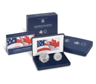 2019 Pride of Two Nations - Canada USA - Limited Edition Two-Coin Set OGP