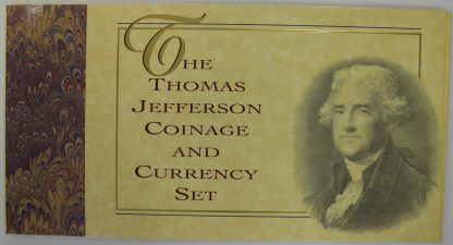 1994 Thomas Jefferson Coinage & Currency Set w/ 1994 Matte Finish