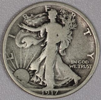 1917 D Walking Liberty Half Dollar - Good