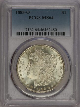 1885 O Morgan Dollar PCGS MS64