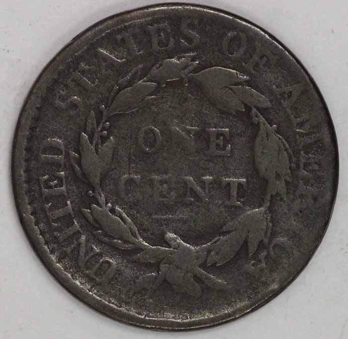 1818 Braided Hair Large Cent - Image 2