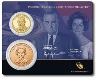 Johnson Presidential Coin First Spouse Medal Set