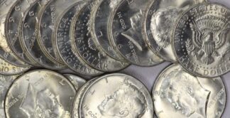 90% Silver 1964 Kennedy Half Dollar - Roll 20 Coins