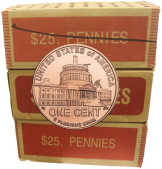 2009 P D Lincoln Cent Presidency 2 Mint Rolls (100 Coins)