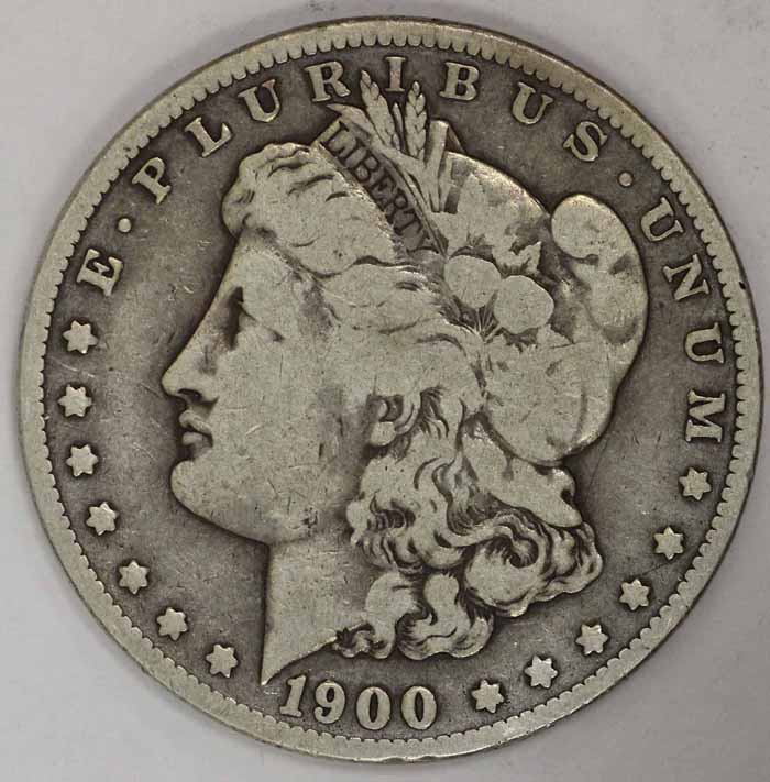 1900 O/CC Morgan Silver Dollar