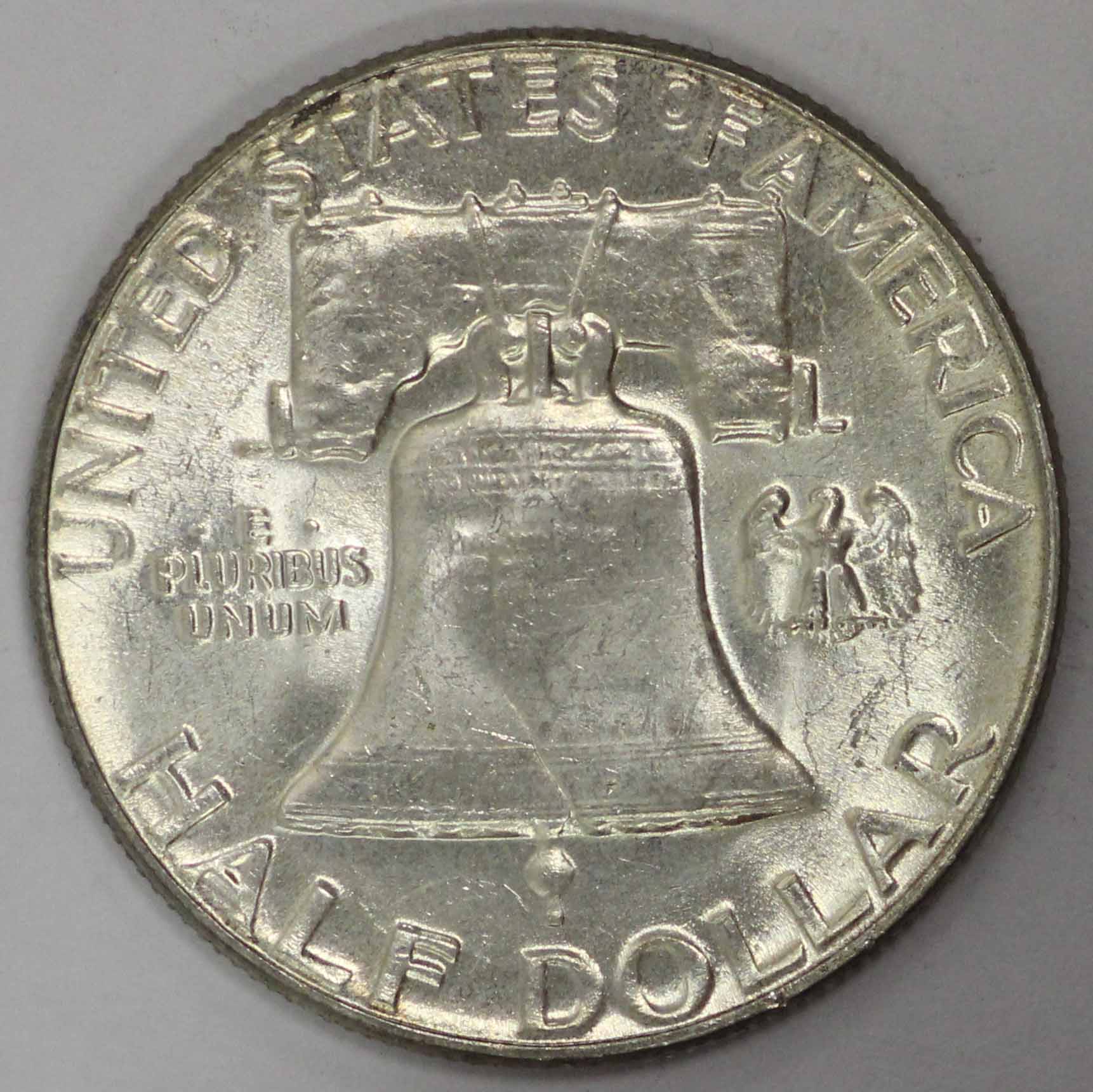 1957 Franklin Half Dollar BU - Image 2