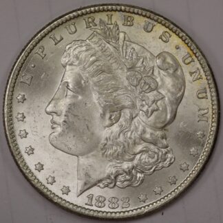1882 CC Morgan Dollar UNC BU MS