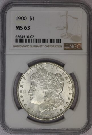 1900 Morgan Dollar NGC MS63