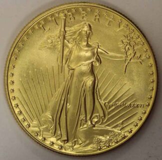1987 Gold Eagle $50 One Ounce