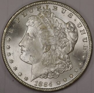 1884 CC Morgan Dollar UNC