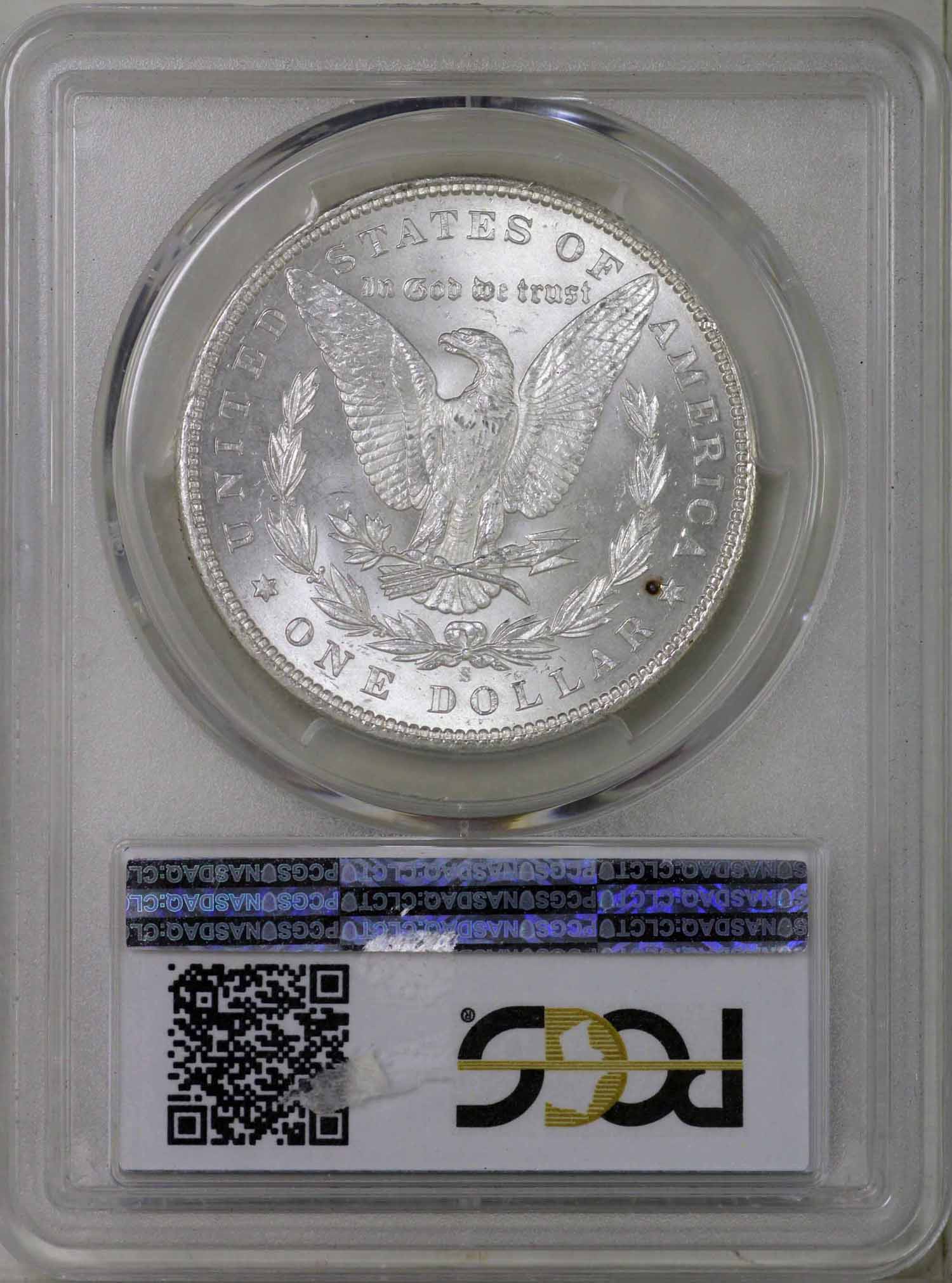 1899 S Morgan Dollar PCGS MS64 - Image 2