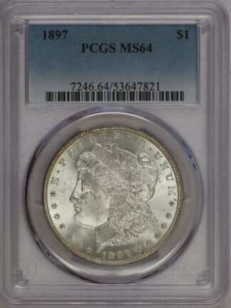 1897 Morgan Dollar PCGS MS64
