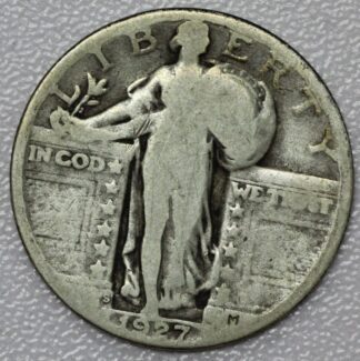 1927 S Standing Liberty Quarter Good 6