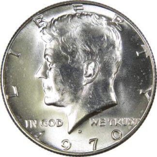 1970 D Kennedy Half Dollar 40% Silver UNC