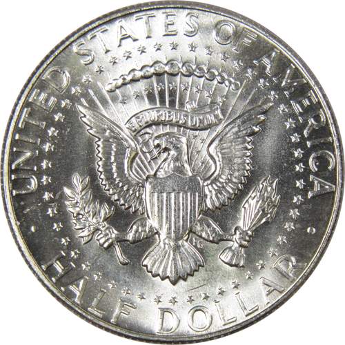1970 D Kennedy Half Dollar 40% Silver UNC - Image 3
