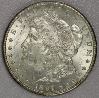 1897 S Morgan Dollar MS UNC