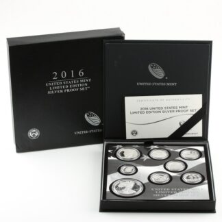 2016 Limited Edition Silver Proof Set OGP