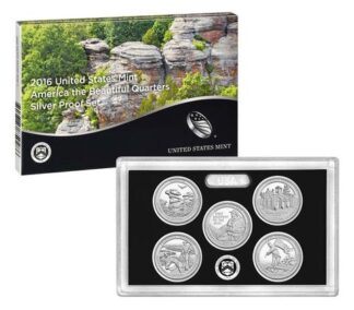 2016 America The Beautiful Silver Quarter Proof Set