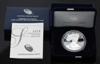 2018 S Silver Eagle Proof OGP