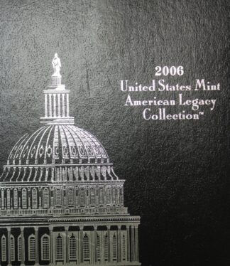 2006 US Mint American Legacy Collection OGP - Proof 12 Coin Set w/ Franklin & San Francisco Silver Dollar Comms