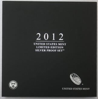 2012 Limited Edition Silver Proof Set OGP - With Toning