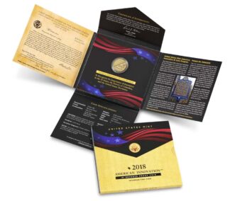 2018 American Innovation $1 Reverse Proof Introductory Coin OGP