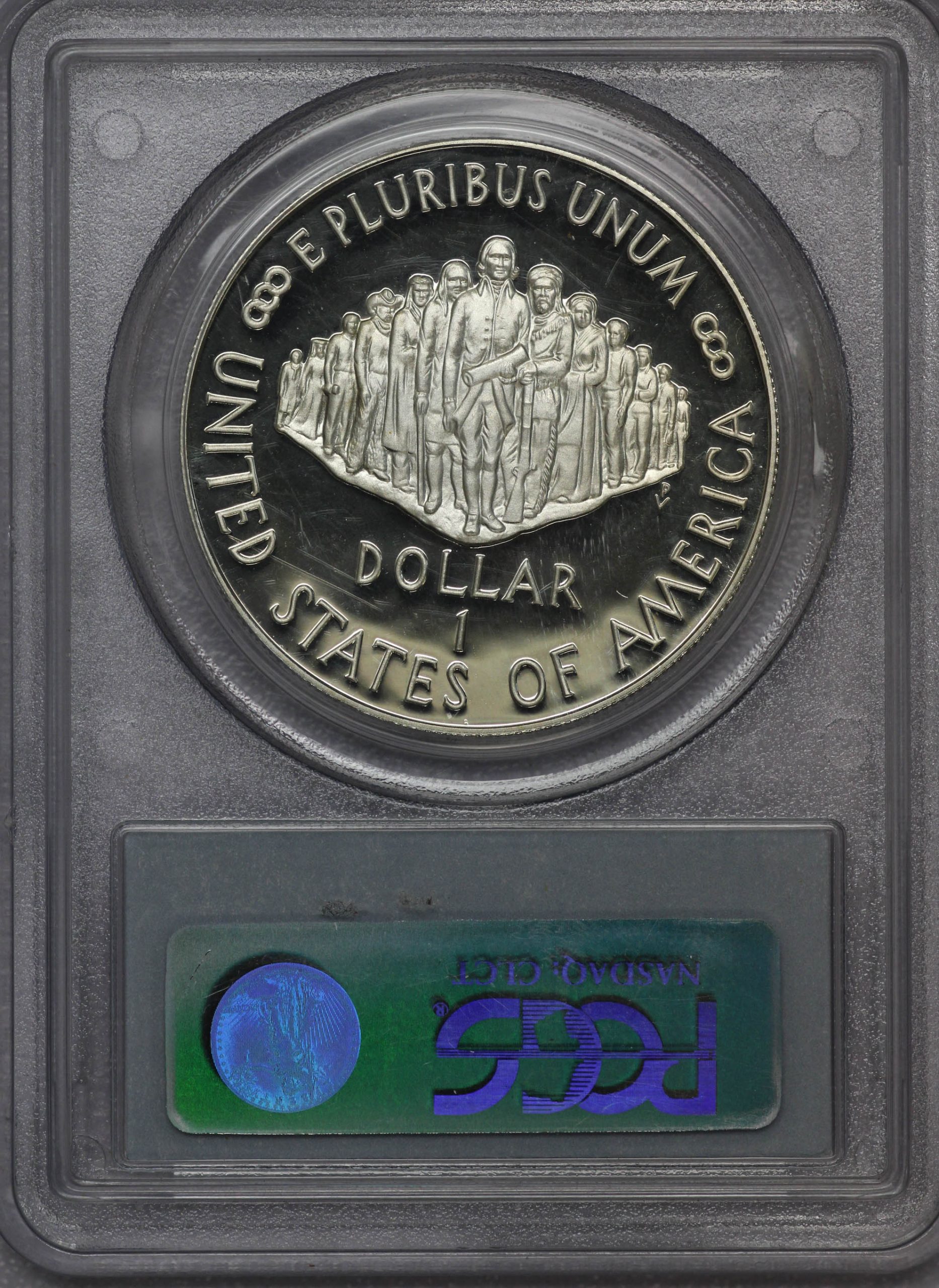 1987 US Constitution Silver Dollar Commemorative PCGS PR69 DCAM - Image 2