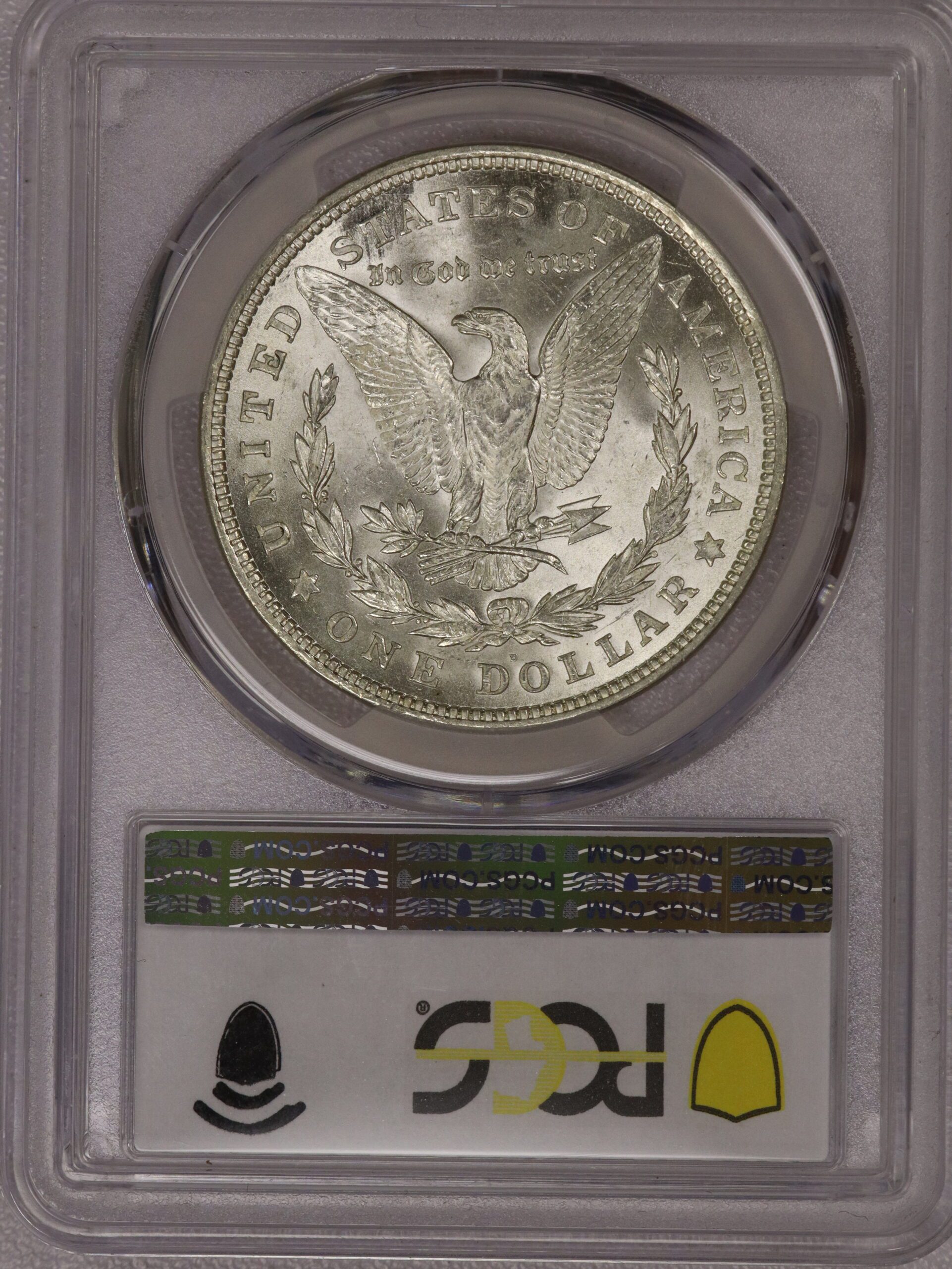 1921 D Morgan Dollar PCGS MS63 - Image 2