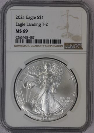 2021 Silver Eagle - Type 2 - NGC MS69