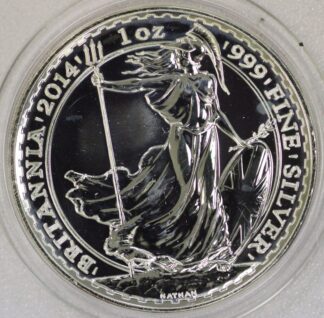2014 Britannia 1 oz Fine Silver