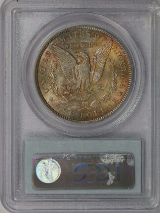 1885-O Morgan Dollar PCGS MS64 Toned Reverse