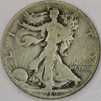 1919 Walking Half Dollar AG to G