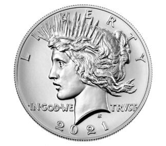 2021 Peace Silver Dollar UNC OGP