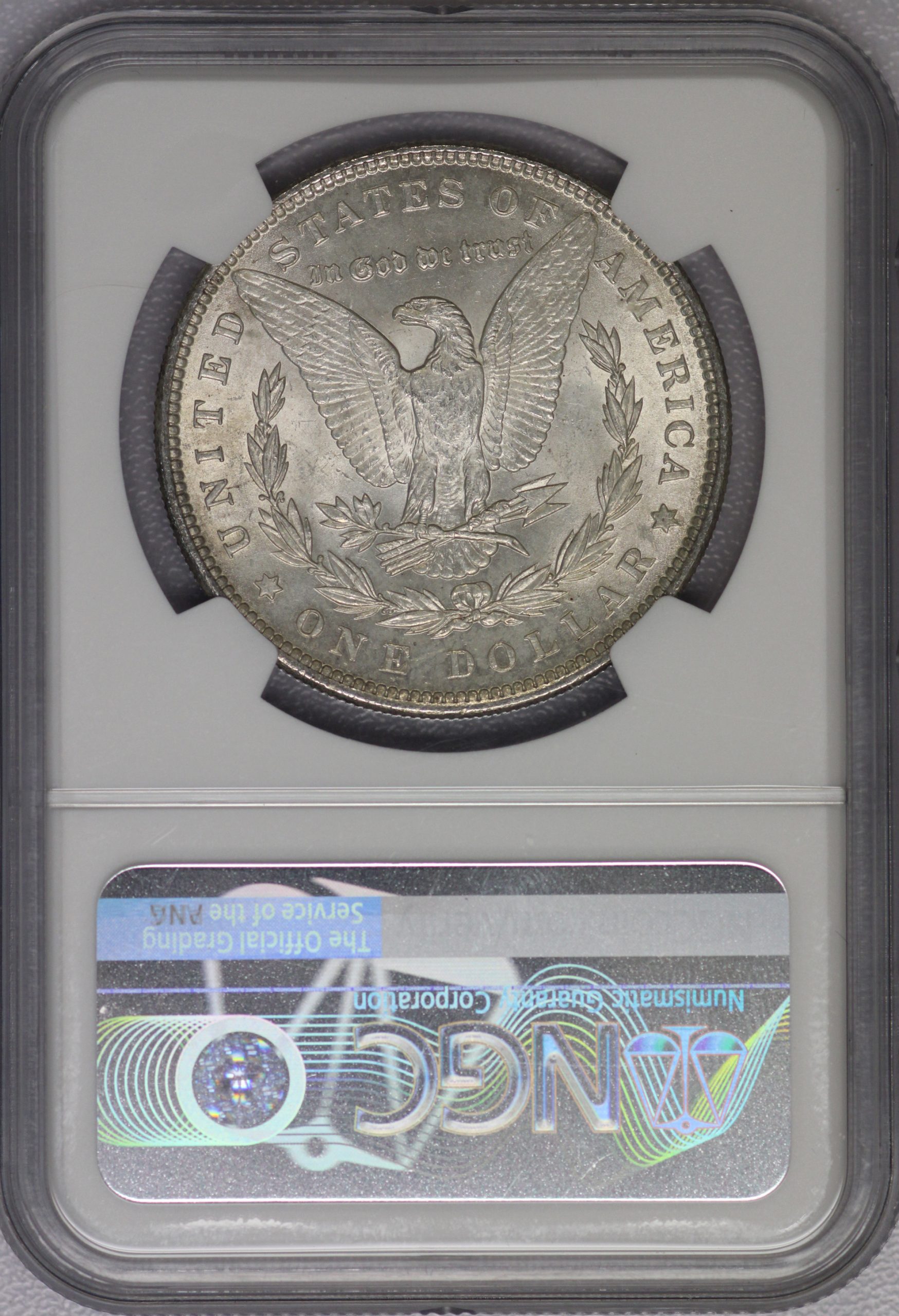 1889 Morgan Dollar NGC MS61 - Image 2