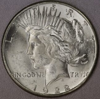 1922 S Peace Dollar UNC