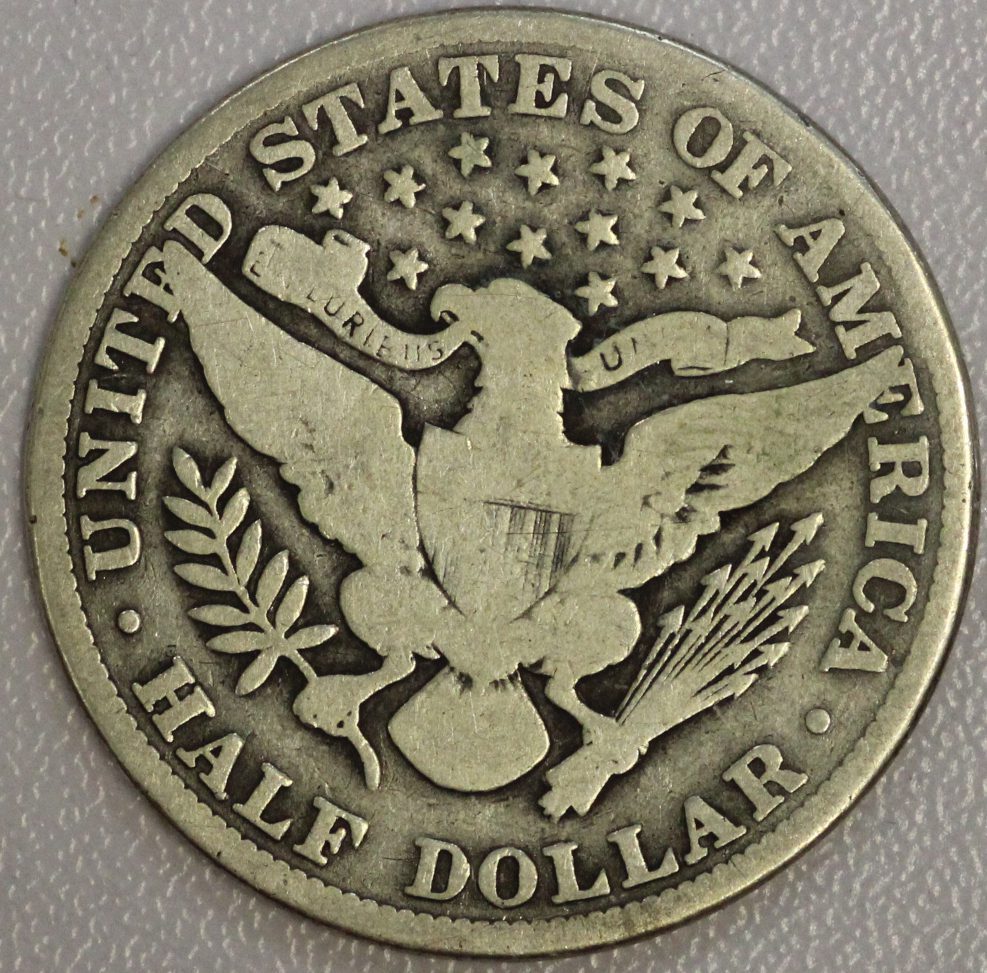 1914 Barber Half Dollar G6 - Image 2