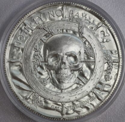 Pirate Mermaid Siren Silver 2 oz .999 Silver Round – Portsmouth