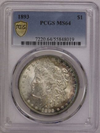 1893 Morgan Dollar PCGS MS64