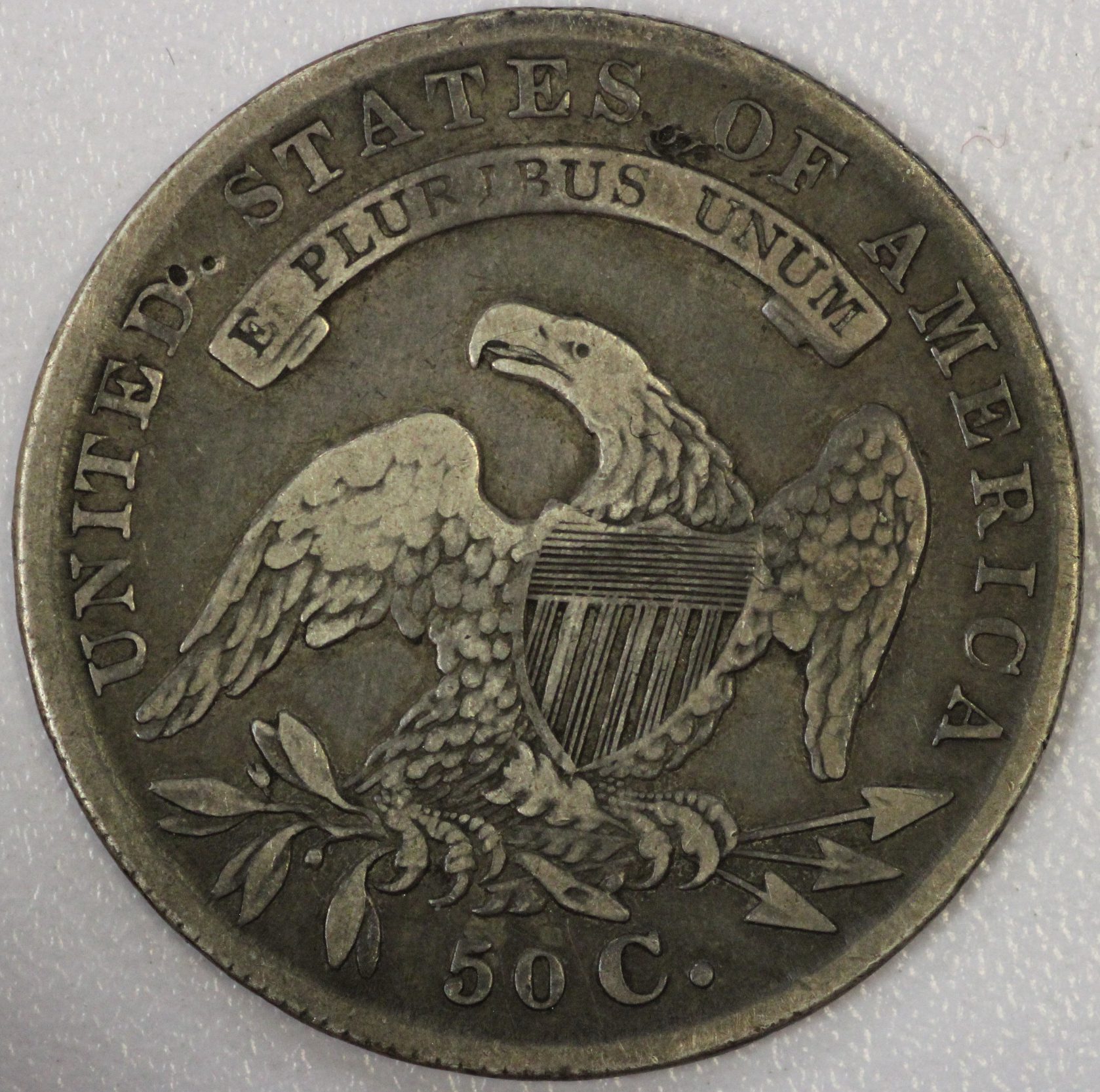 Auction - 1834 Capped Bust Half Dollar - Image 2