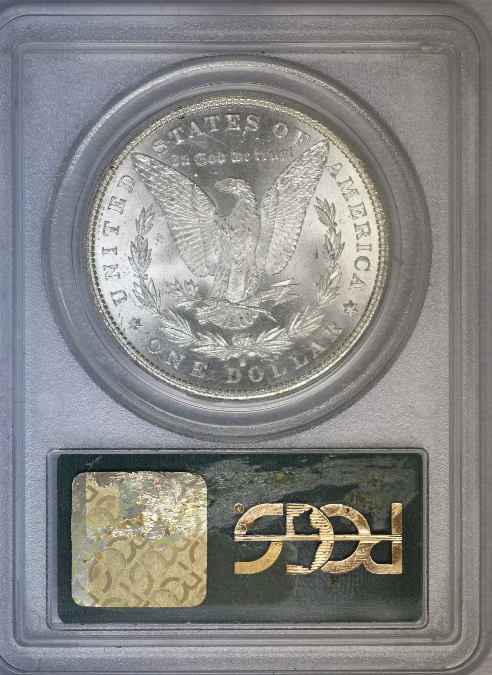 1881 S Morgan Dollar PCGS MS64 OGH Carbon Spots (9338236) - Image 2