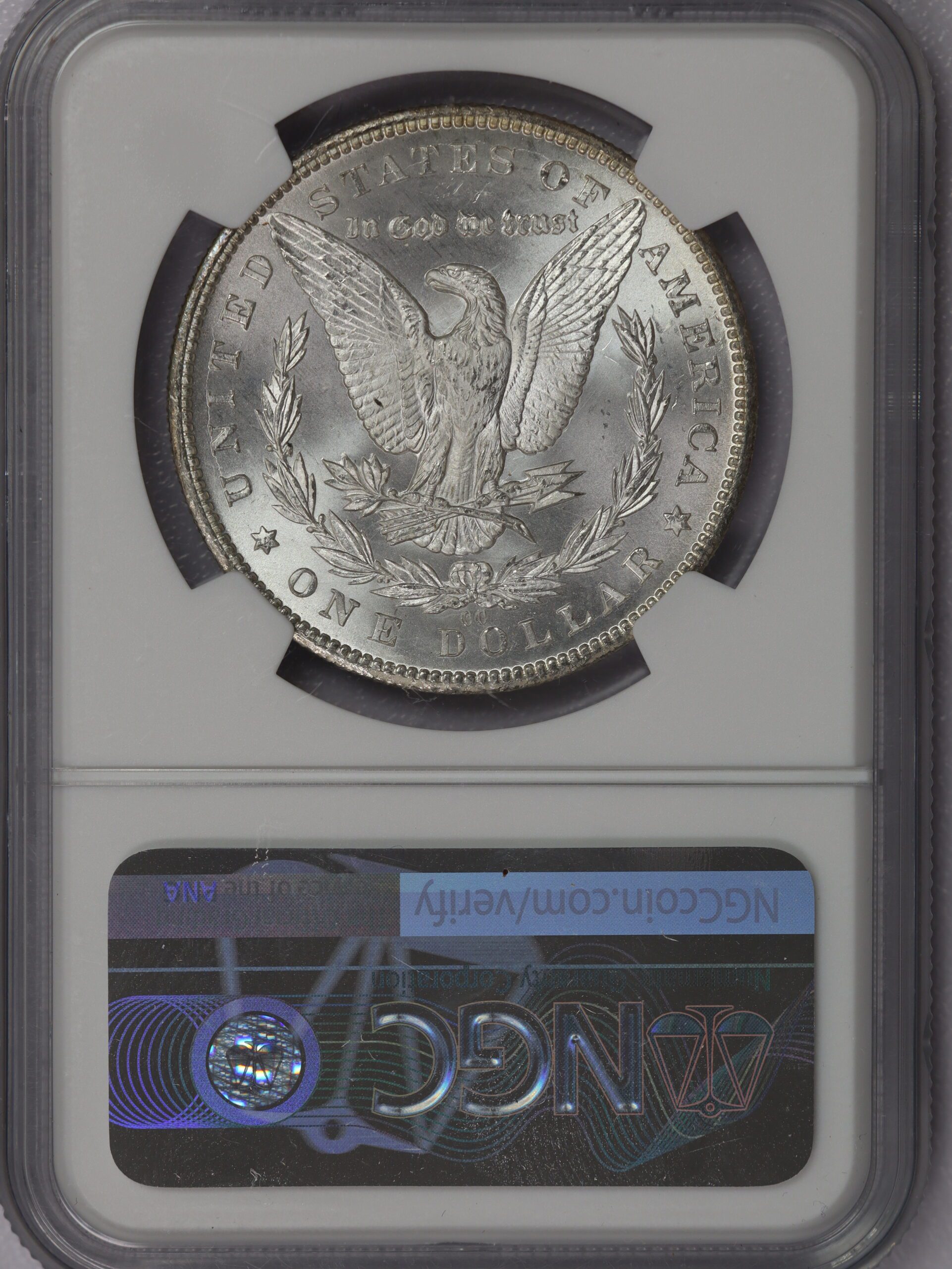 1884 CC Morgan Dollar MS64 NGC - Image 2