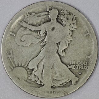 1916 S Walking Liberty Half Dollar AG Sem-Key Date
