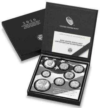 Sale! 2020 Limited Edition Silver Proof Set OGP