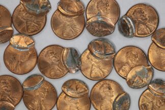 Doubled Struck Off Center Lincoln Memorial Cents - More Centered *Our Choice