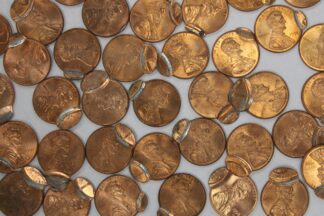 Doubled Struck Off Center Lincoln Memorial Cents - Less Centered *Our Choice