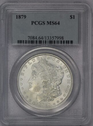 1879 Morgan Dollar PCGS MS64