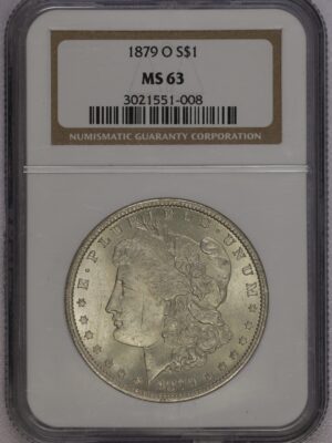 1879 O Morgan Dollar NGC MS63